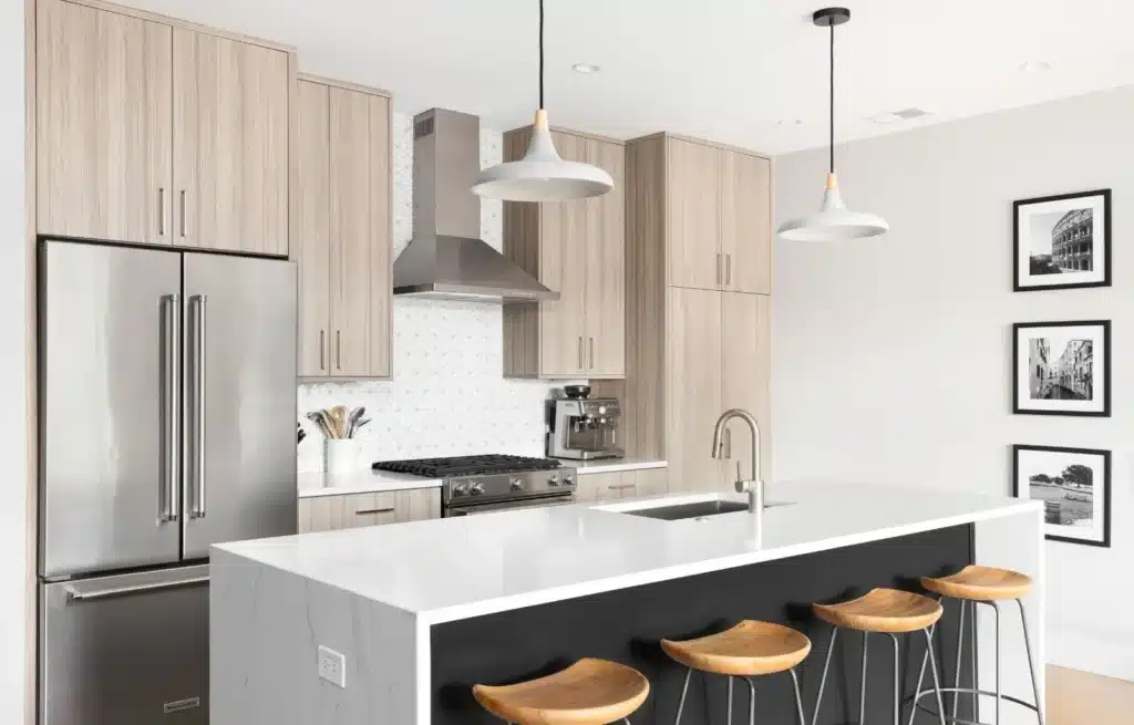 Kitchen Renovations 1 Kitchen Renovations featuring installation of luxury marble countertops and custom cabinetry in a residential home