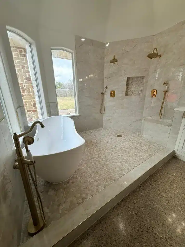 Professional Construction Services work by Luxe Haus Renovations - Bathroom Remodeling