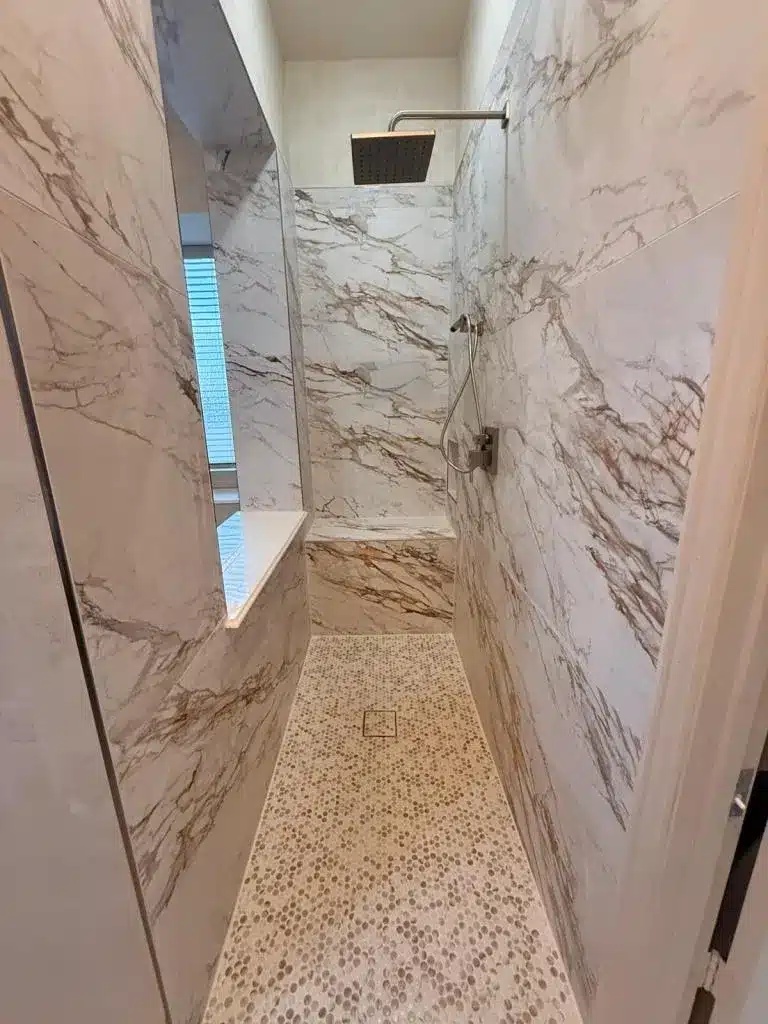 Professional Construction Services work by Luxe Haus Renovations - Bathroom Remodeling