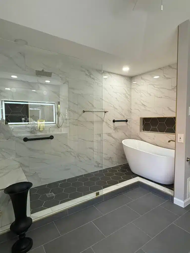 Professional Construction Services work by Luxe Haus Renovations - Bathroom Remodeling