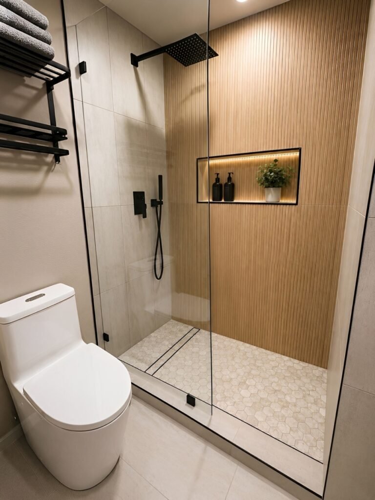 Shower Remodeling 3 Shower Remodeling with a frameless glass enclosure creating a spacious and contemporary bathroom appearance