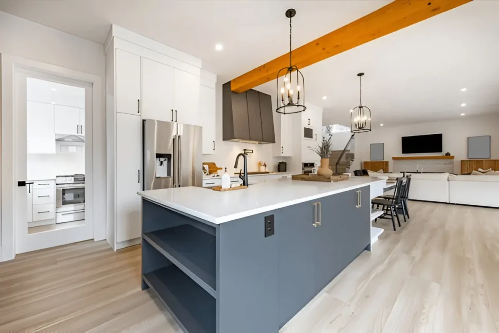 Skilled craftsmen installing cabinetry during Kitchen Remodeling Dallas with precision and attention to detail