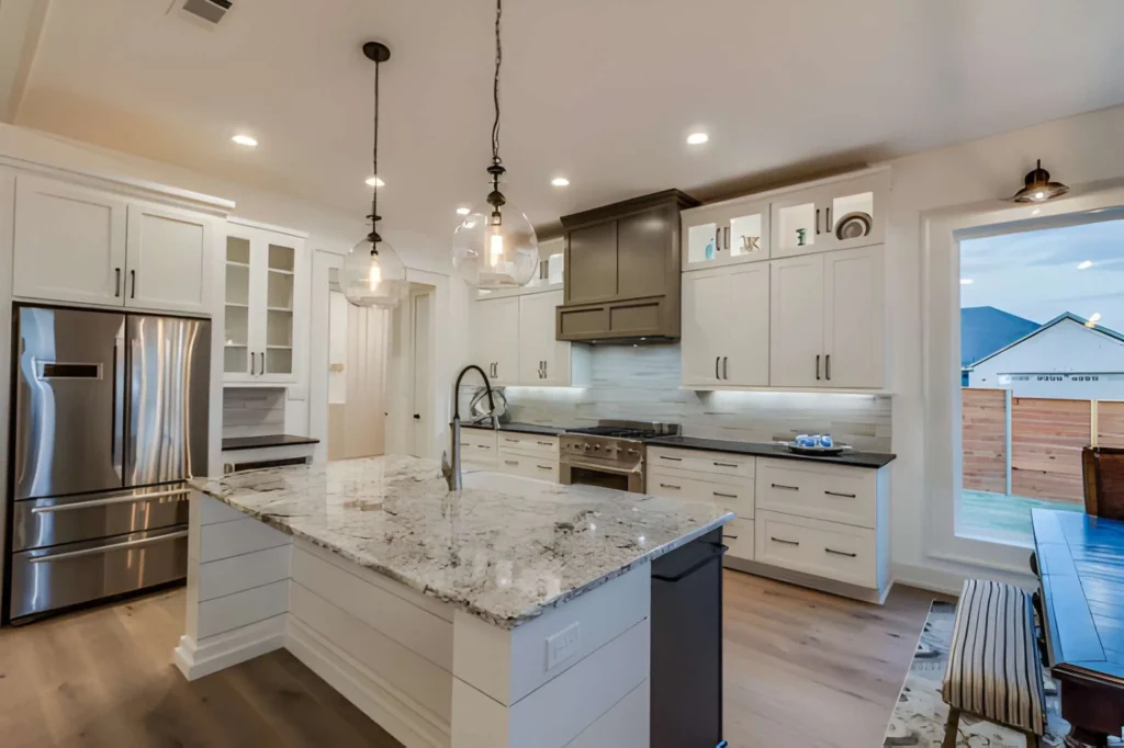 Kitchen Renovation Dallas modern luxury kitchen design with premium finishes and elegant layout
